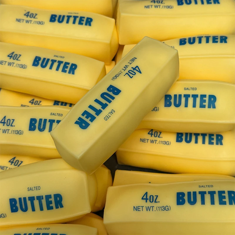 Novelty Gifts - Butter Stick Squishy Stress Ball Fidget