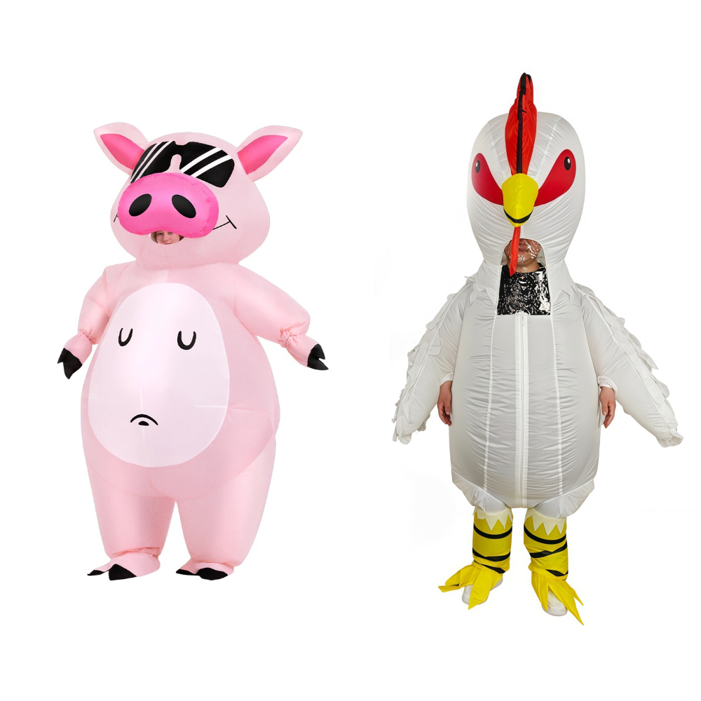 Cartoon Animal Piglet Inflatab - Costumes review and price