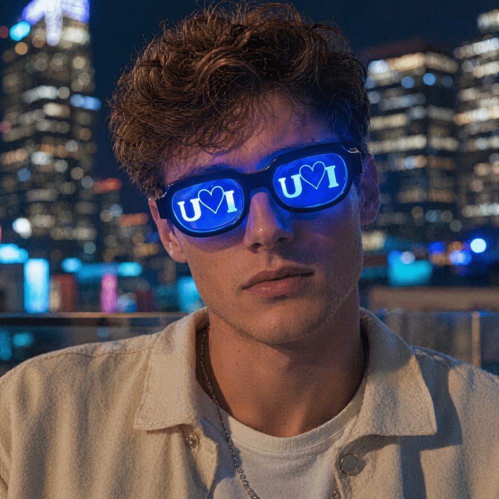 Special Effect LED Glasses Glo - Glow In The Dark Party Glasses review and price