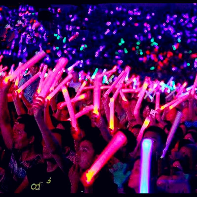 30Pcs Party Decoration LED Col - Flashing Led Foam Sticks Party review and price