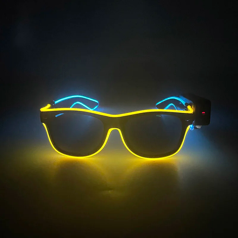 New Cool Wireless Glowing LED  - Glow In The Dark Party Glasses review and price
