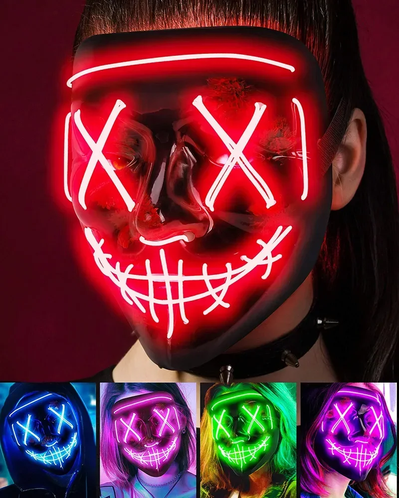 Wireless Bar Music Festival Ne - Led Purge Mask Halloween review and price