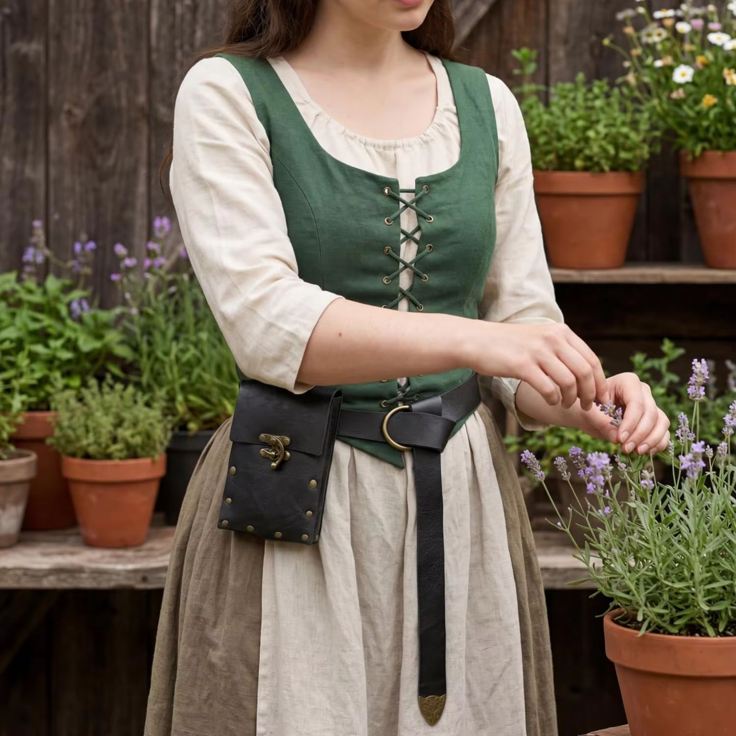 PU Leather Medieval Waist Belt - Costumes review and price