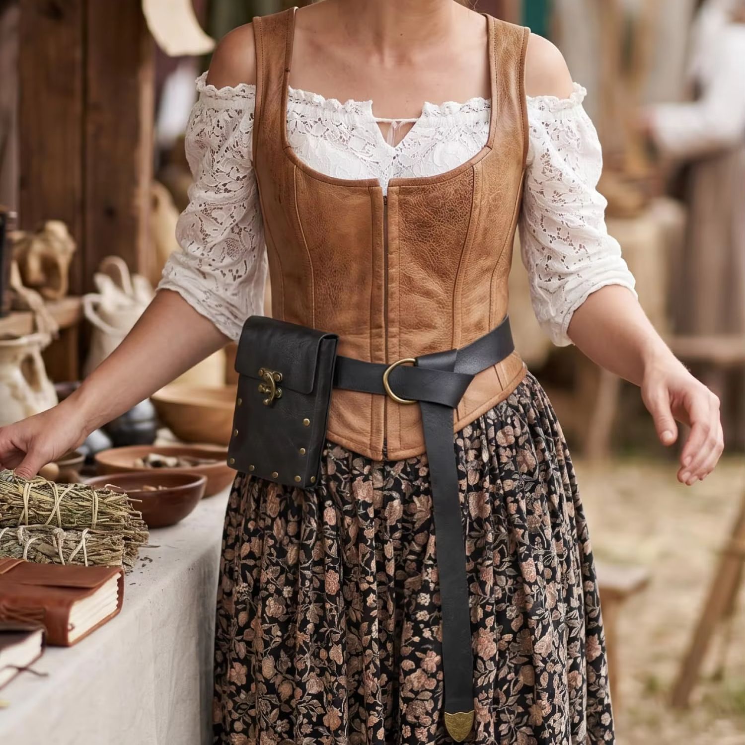 PU Leather Medieval Waist Belt - Costumes review and price