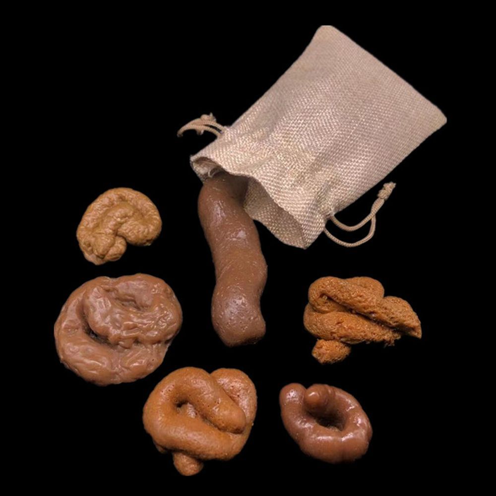 6Pcs Joke Tricky  Antistress G - Fake Poop Gag Gift review and price