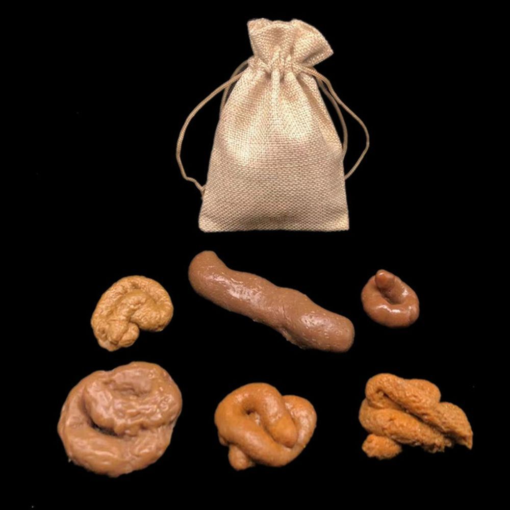 6Pcs Joke Tricky  Antistress G - Fake Poop Gag Gift review and price